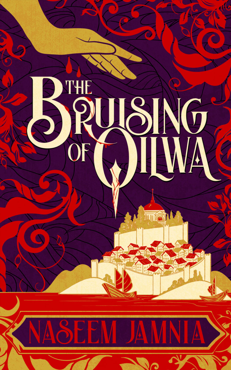Cover for THE BRUISING OF QILWA by Naseem Jamnia