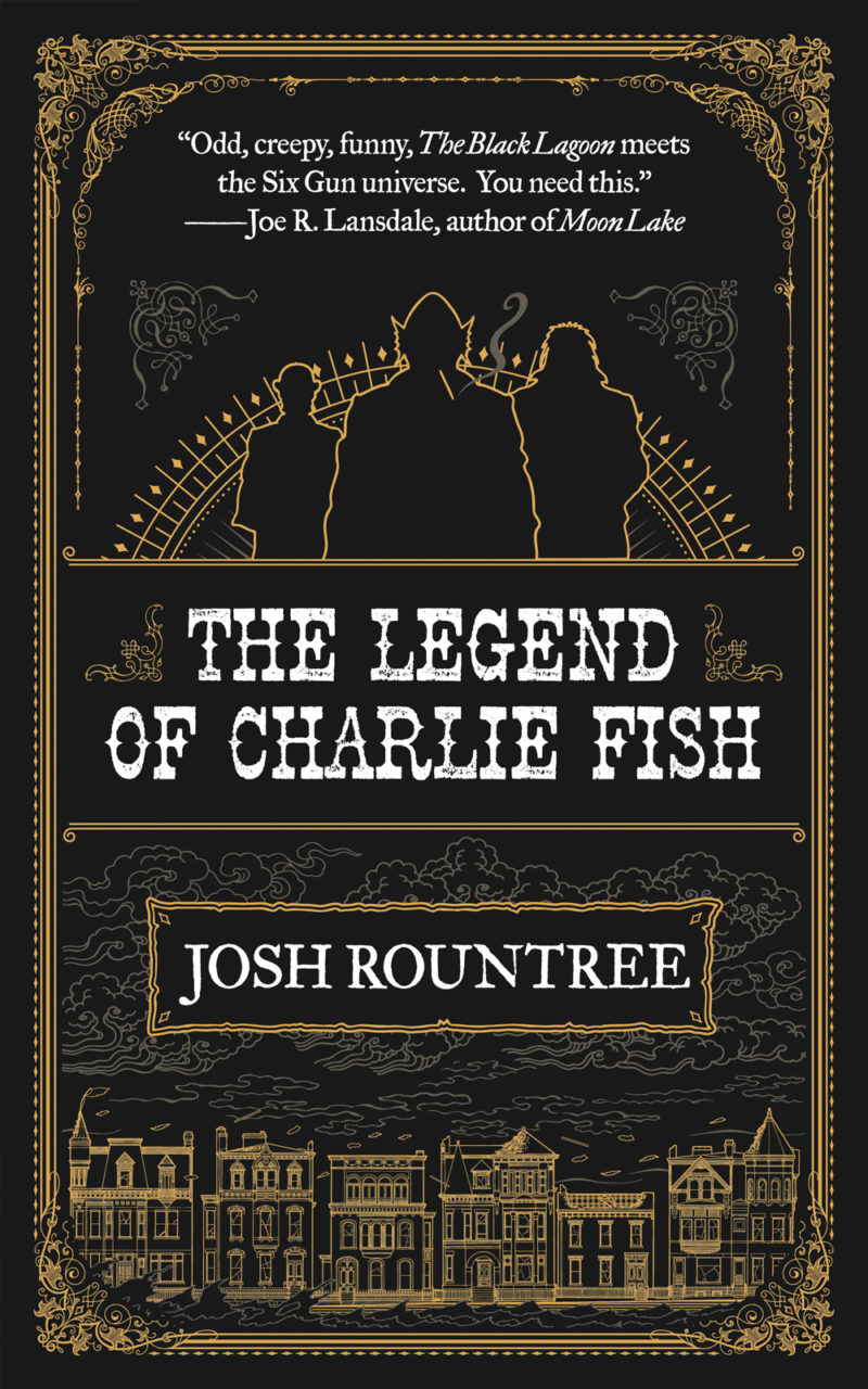 The Legend of Charlie Fish; cover by John Coulthart