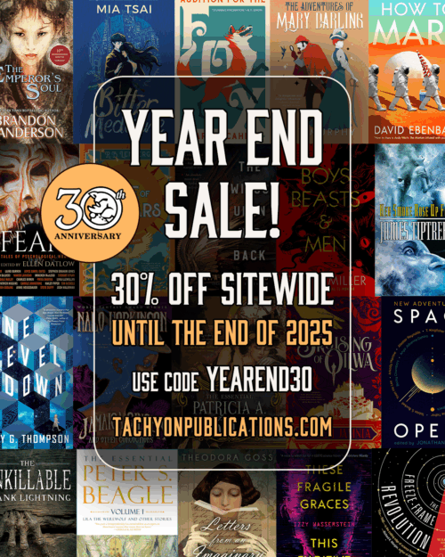 Tachyon 30th Anniversary Year End Sale - Save 30% off sitewise when you use the code YEAREND30 at checkout